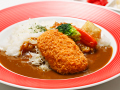 カニクリームコロッケカレー
