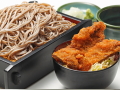 ミニわらじカツ丼とせいろ蕎麦うどん
