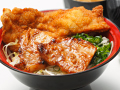 秩父名物ハーフ&ハーフ わらじカツ丼と豚味噌丼